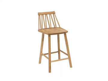 ZIGZAG 660 - Oak Kids stool by Hans K - view 2